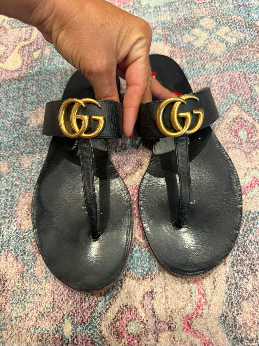 Gucci Marmont Sandals- Authentic